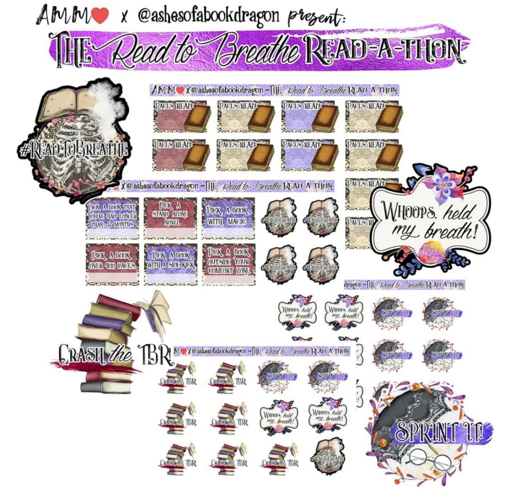 Image to buy Readathon Stickers